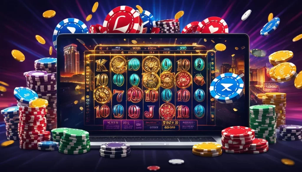 Trò chơi nổ hũ với biểu tượng jackpot